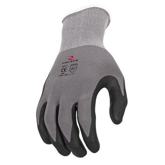 Radians RWG13CXL Foam Dipped Nitrile Work Gloves, Size: X-Large, 12PK